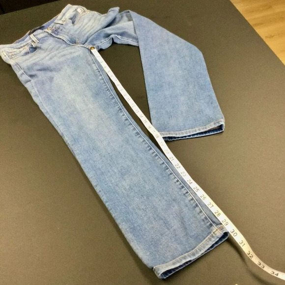 Vintage Tommy Hilfiger Womens Blue Tribeca Straight Jeans Medium Wash Size 4 - Picture 11 of 13